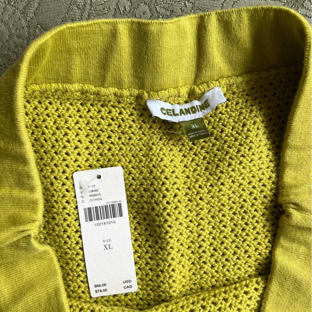 NWT Anthropologie Celandine Crochet Tassel Mini Skirt Size XL - Picture 6 of 10
